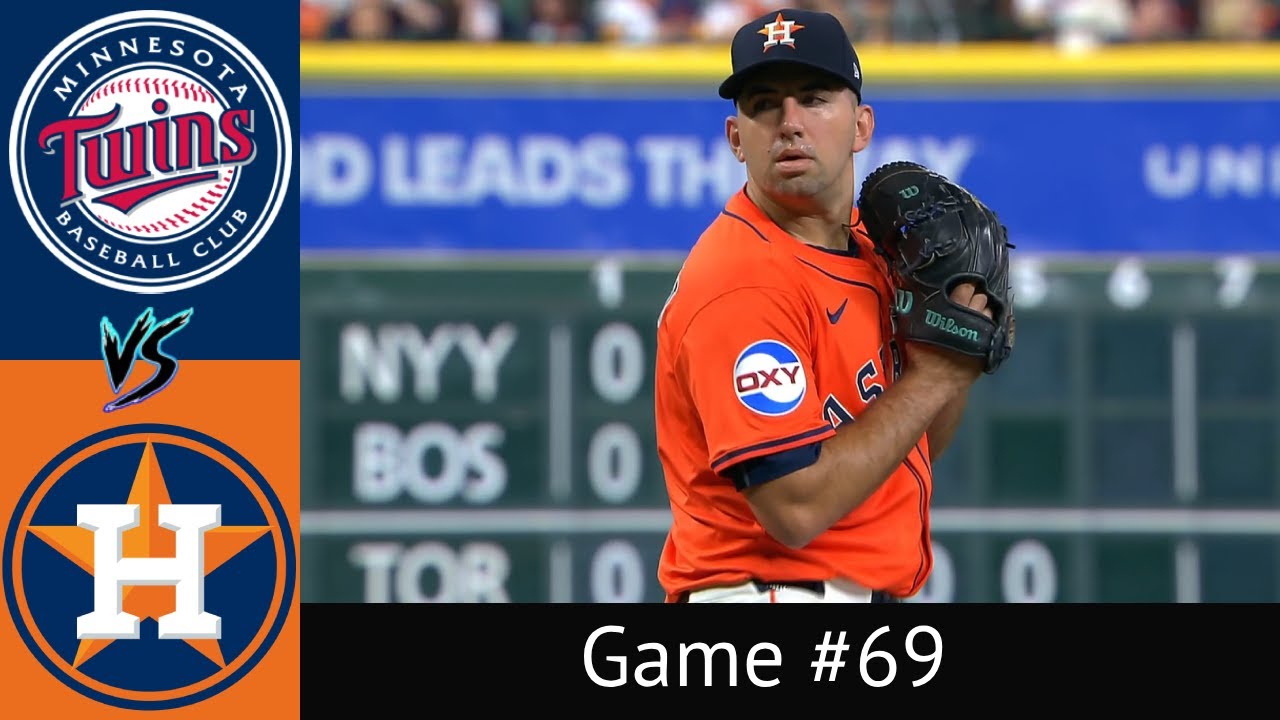 Astros VS Twins Condensed Game 6/13/25