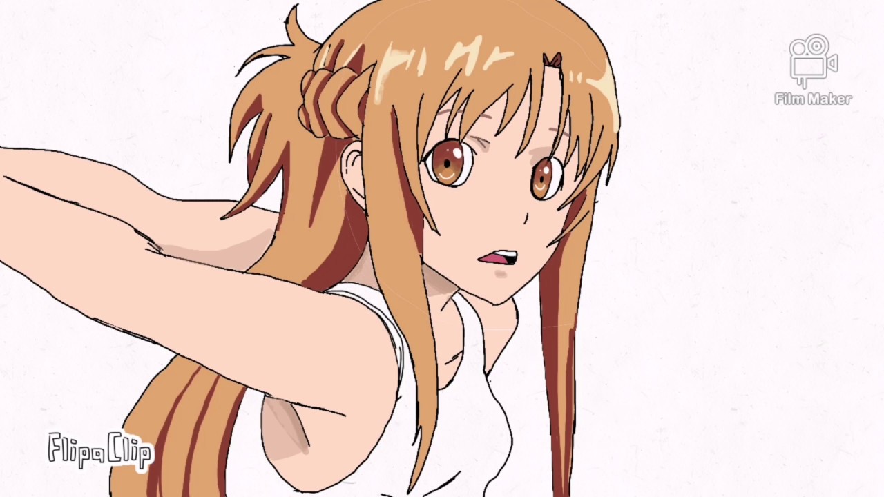 Asuna tickIing scene part 2 fan animation