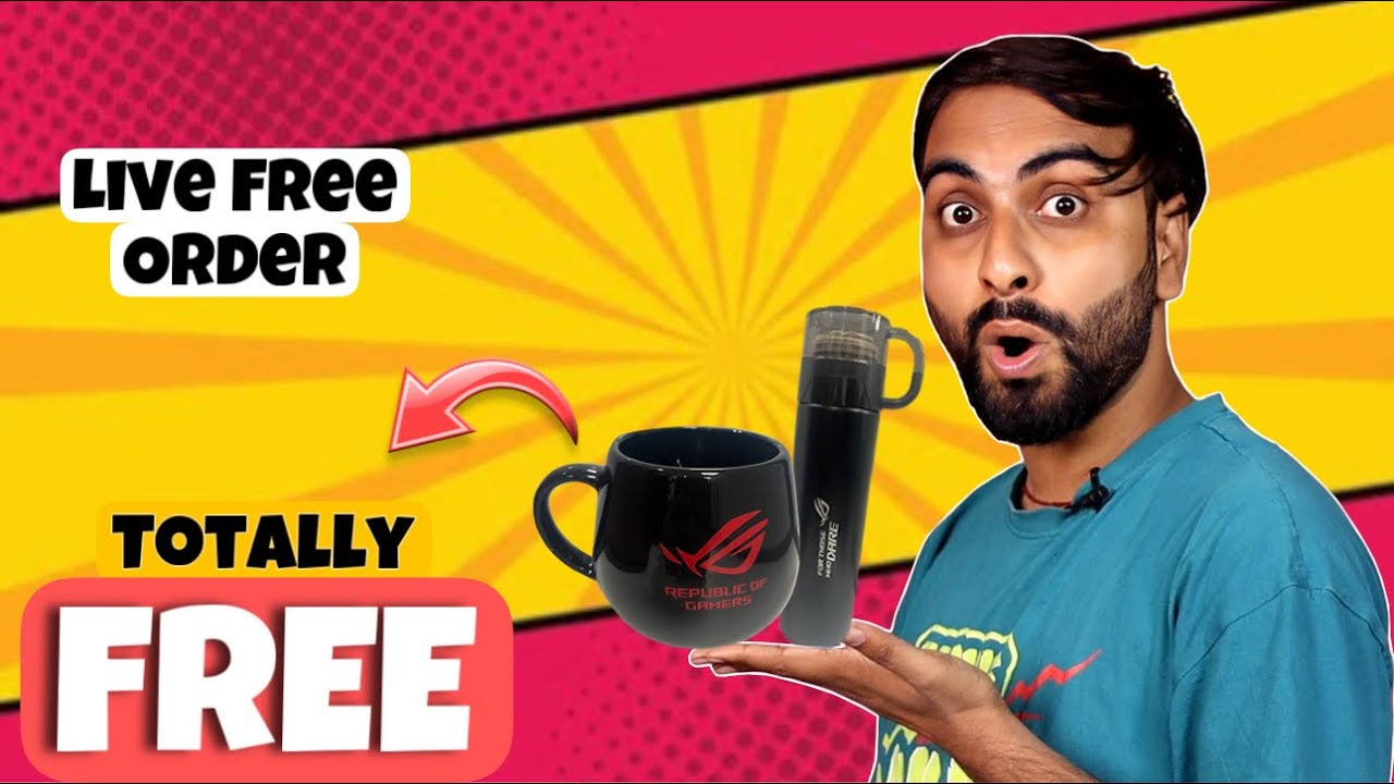 Asus FREE Loot | Get Asus Coffee Mug, Bottle & Tumbler Totally FREE | Free Shopping Offer