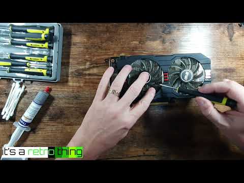 ASUS Nvidia GeForce GTX 750 TI - Teardown and cleaning for better benchmark results