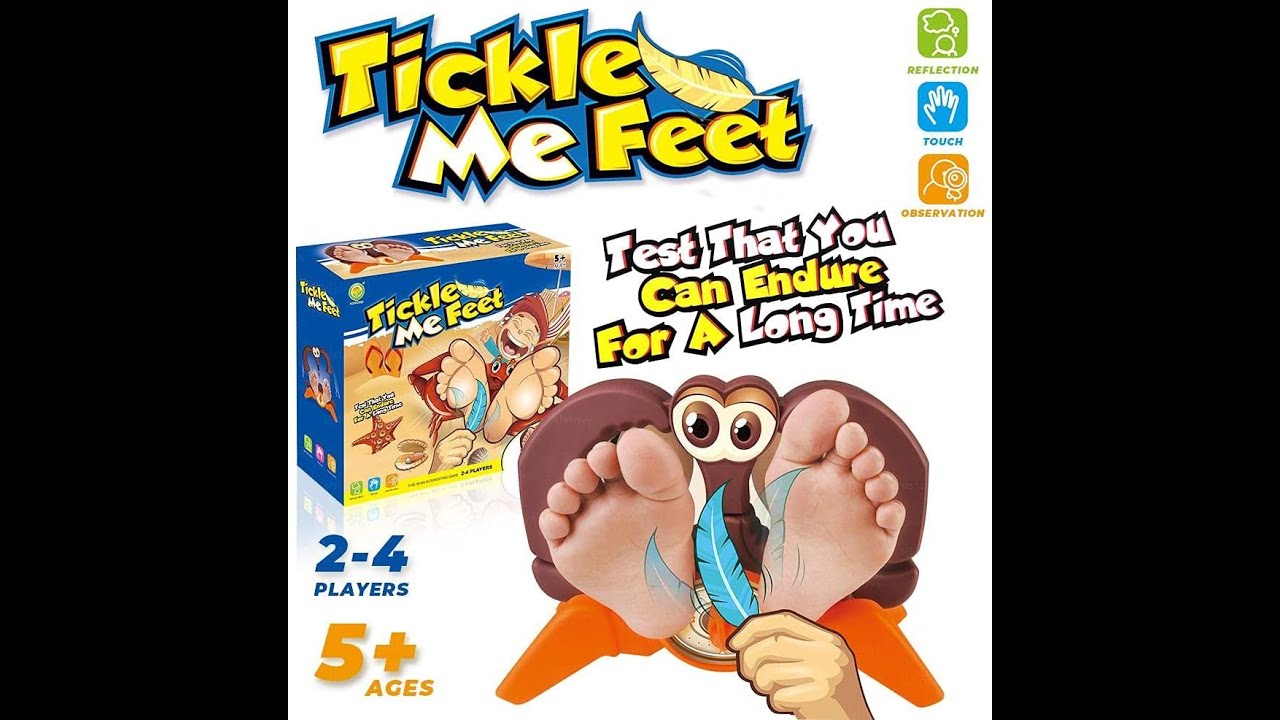 Asya Oyuncak Tickle Me Feet Ayak Gıdıklama Oyunu