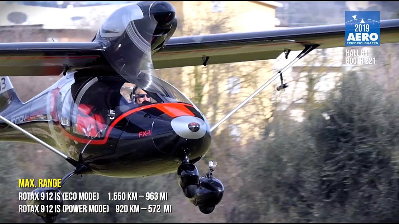 At AERO 2019 the new FX1 aircraft by Innovaviation