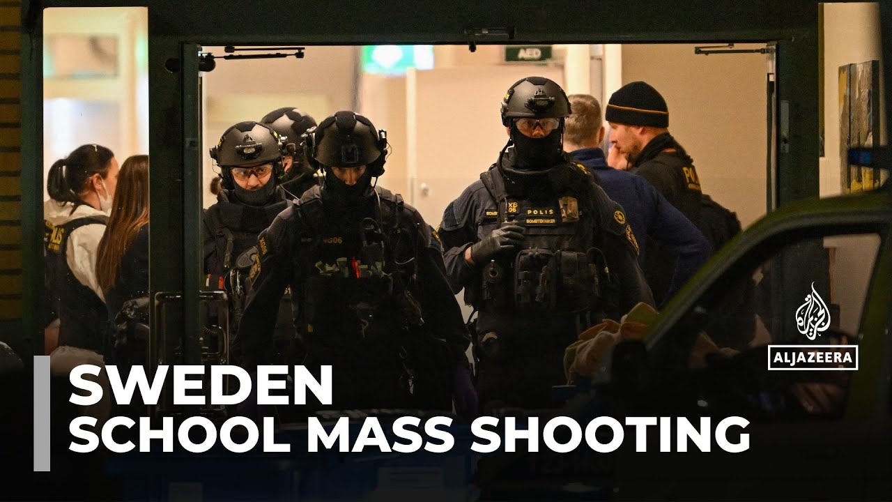 At least 10 dead in shooting at adult school in Sweden’s Orebro