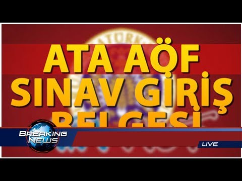 ATA AÖF sınav yerleri belli oldu – Sınav giriş belgesi nasıl alınır?