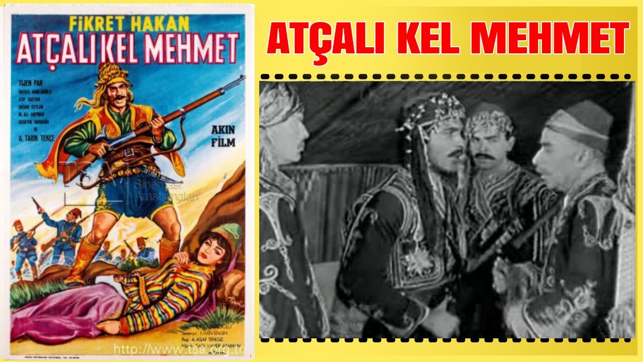 Atçalı Kel Mehmet 1964 | Fikret Hakan Tijen Par | Yeşilçam Filmi Full Film İzle