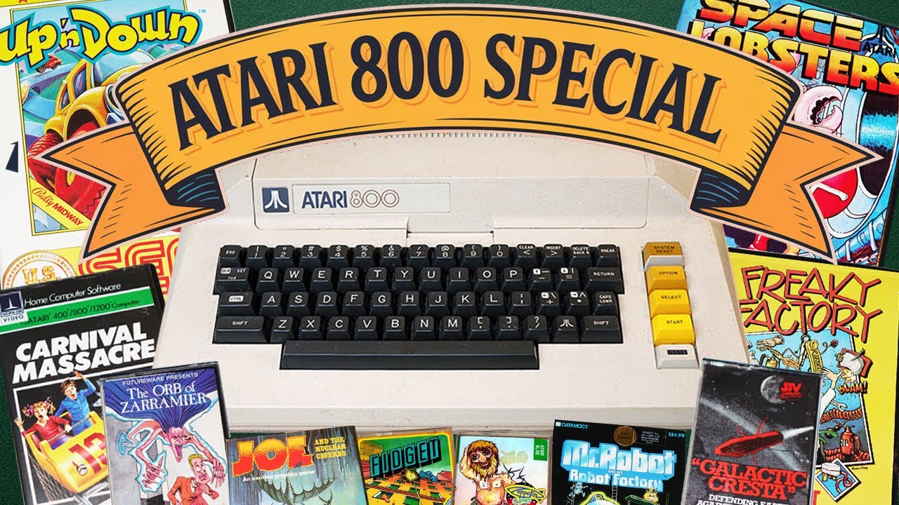 Atari 800 Special - 41 RARE Games with values | Ultimate Retro Collection