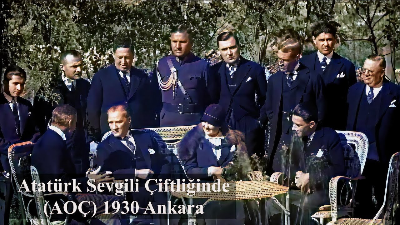 Atatürk Fransızca Konuşuyor  (4K, Renkli, Net Ses ve Görüntüler) #Atatürk