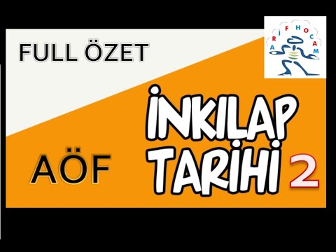 Atatürk İlkeleri ve İnkılap Tarihi II | Özet | Anadolu Üniversitesi