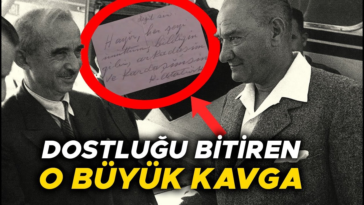 Atatürk ve İsmet İnönü'nün En Büyük Kavgası | 