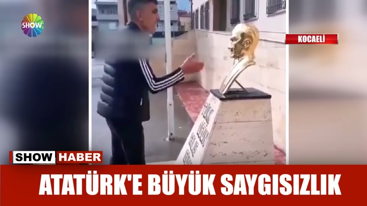 Atatürk'e büyük saygısızlık!