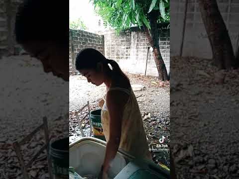 Ate nag laba may sumilip #shorts
