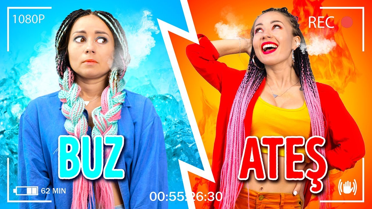 ATEŞ VE BUZUN DÜELLOSU || La La Dünya’dan Ateş Kız ve Buz Kızın Müzikali (Klip)