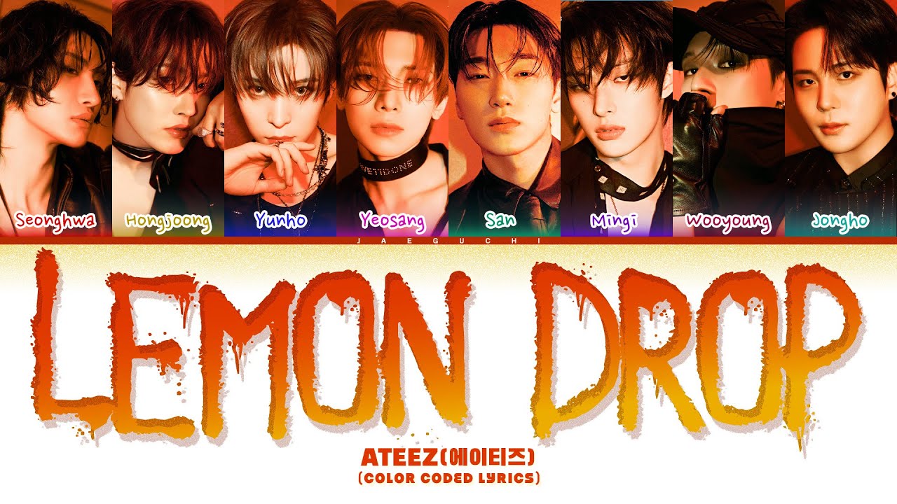 ATEEZ(에이티즈) 'Lemon Drop' (Color Coded Lyrics)