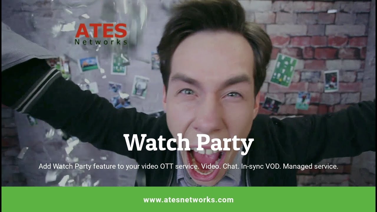 ATES Networks launches Watch Party feature for OTT video service providers
