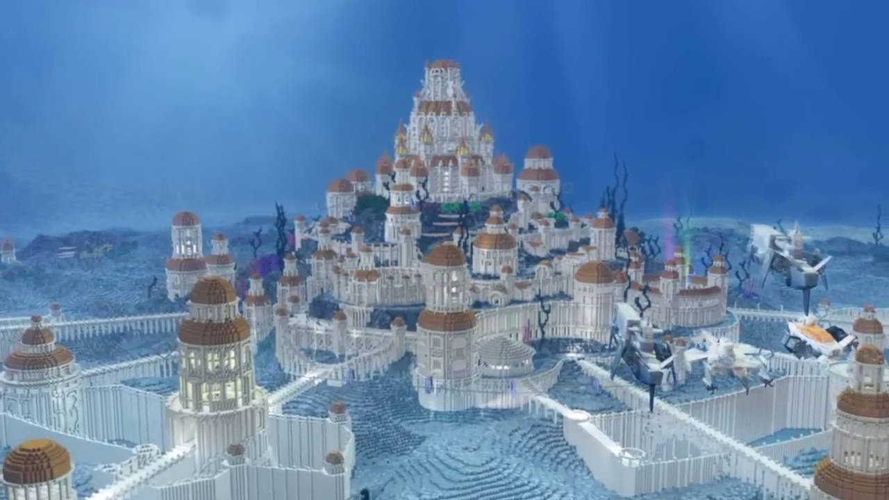 Atlanteans    A Minecraft Parody of David Guetta Titanium Minecraft Song