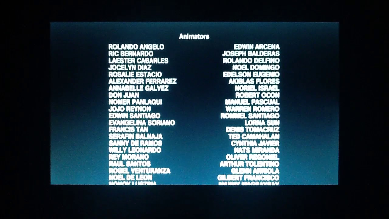 ATLANTIS:MILO'S RETURN(2003) END CREDITS.