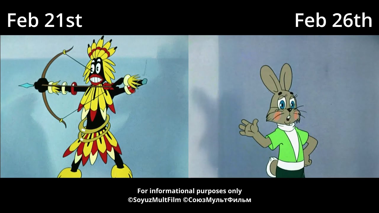 Atomic Heart - censored cartoon comparison (