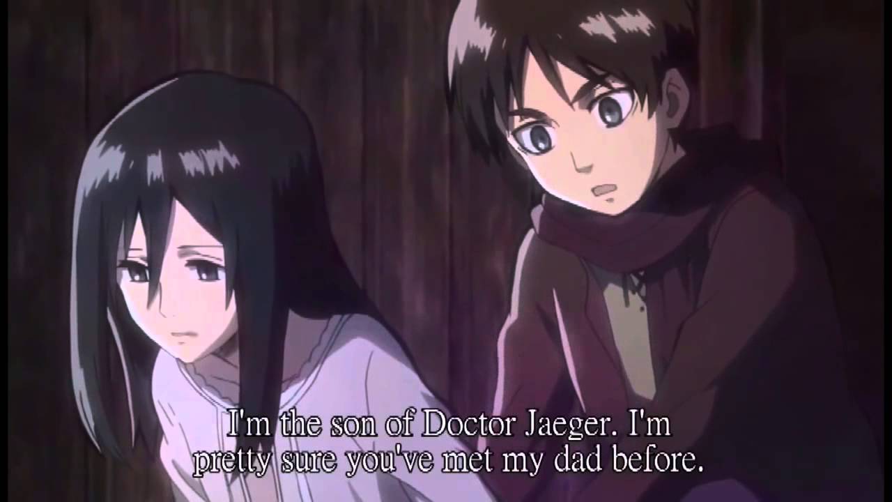 Attack on Titan: Eren Saves Mikasa From Kidnappers
