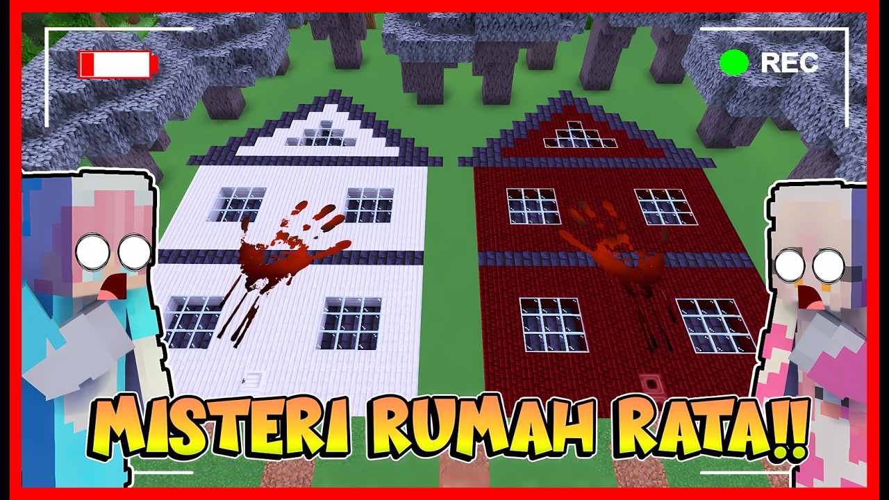 ATUN & MOMON MENEMUKAN CCTV RUMAH RATA TANAH YANG PENUH MISTERI !! Feat @sapipurba Minecraft