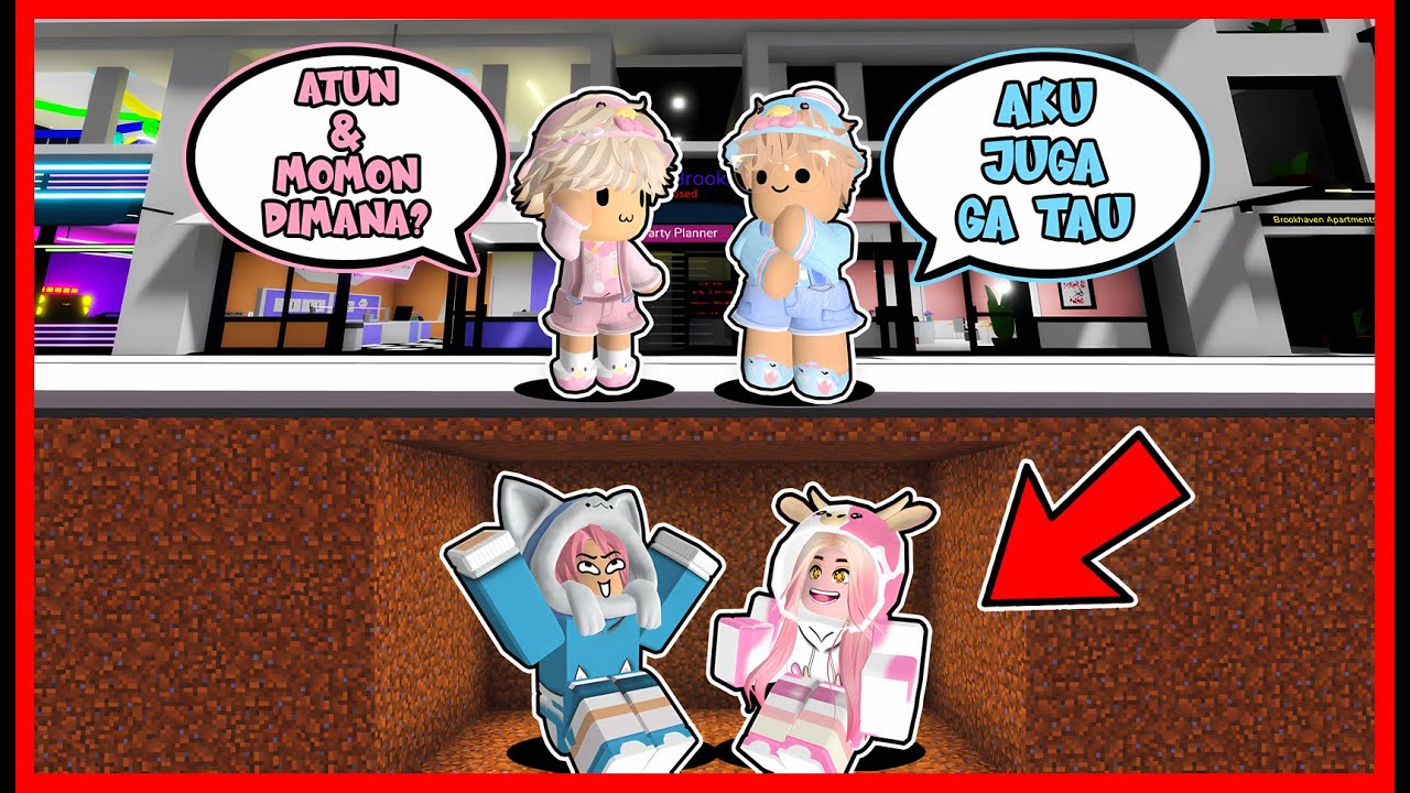 ATUN & MOMON VS ACIL & BOBA !! TEAM MANA YANG LEBIH PRO ?? Roblox