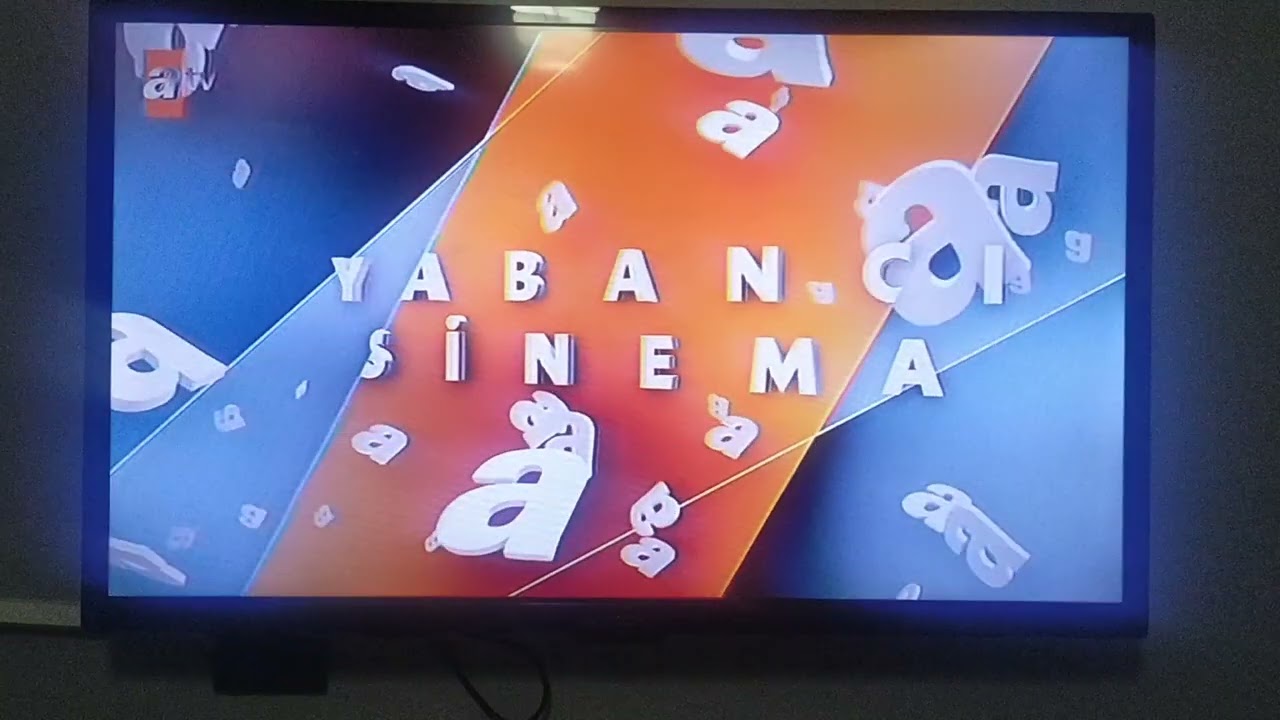 ATV - Yabancı Sinema Jeneriği + Sponsorluk +  Akıllı İşaretler Örnek Görseli (17.03.2025)