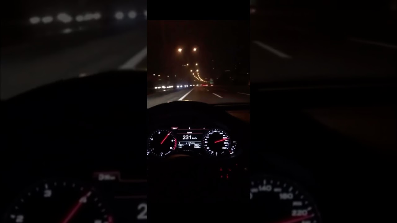 #AUDİ #gece hız #Snap