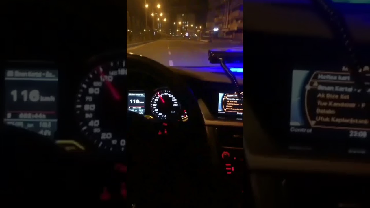 Audi / Çakar / Gece / Snap