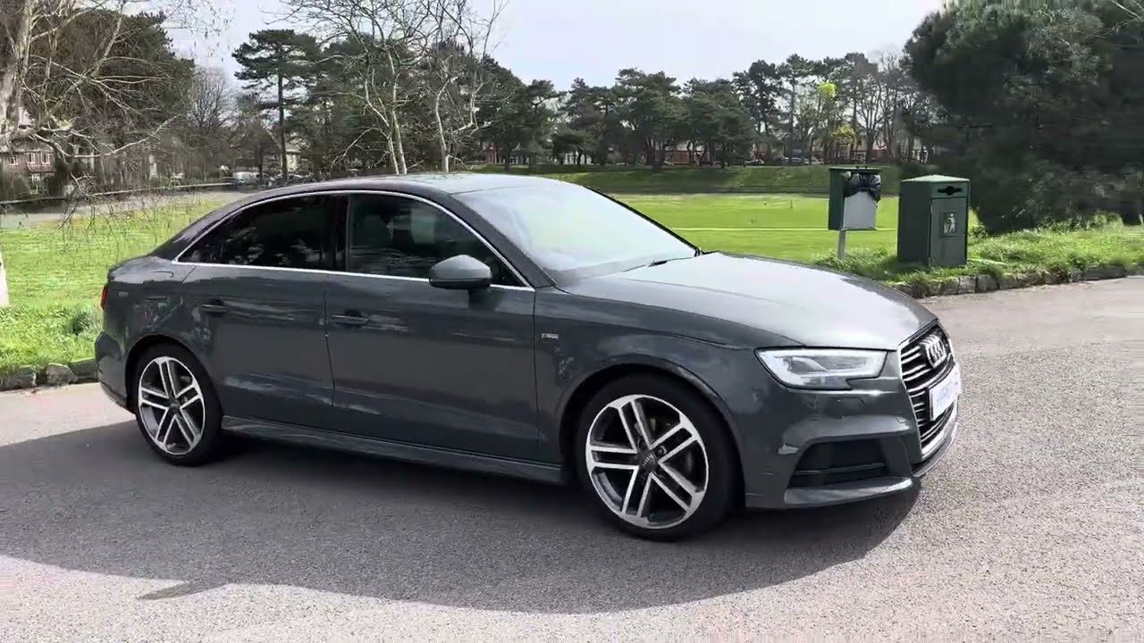 Audi A3 Saloon S-Line Nano Grey ‘walk around’