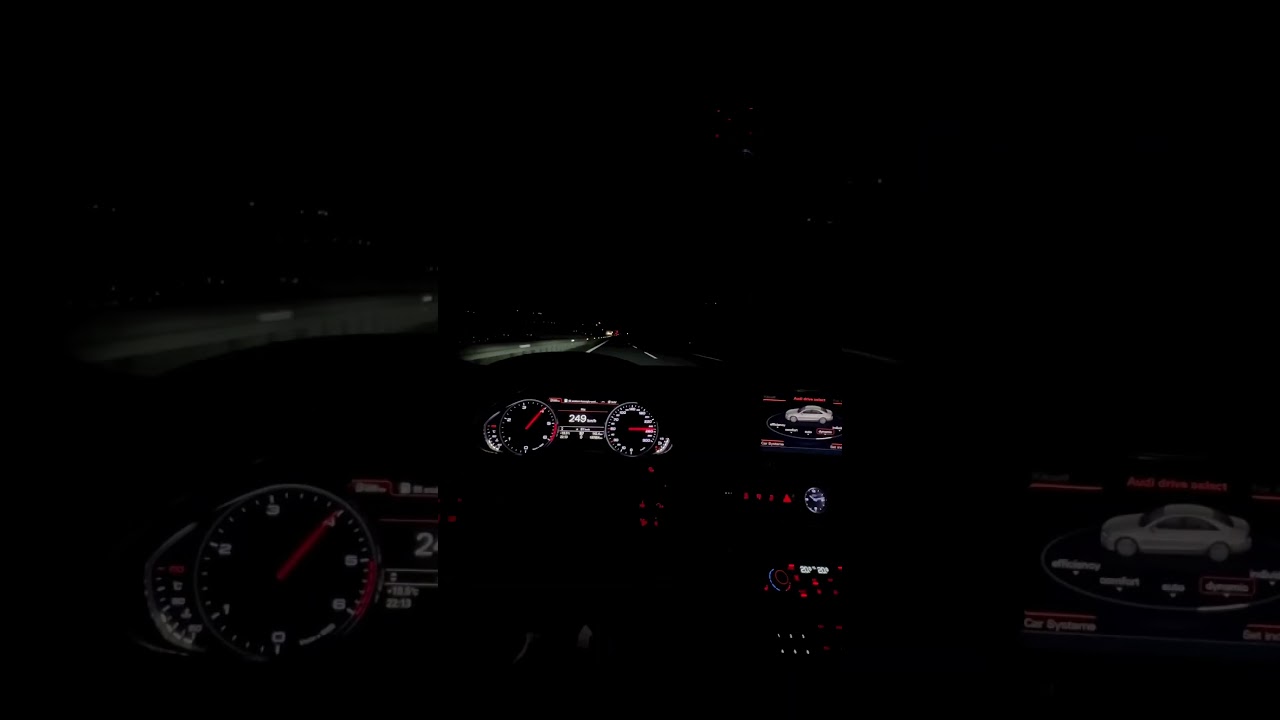 Audi a6 top Speed uzun yol #snap #story