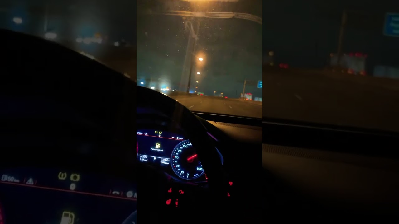 Audi gece snap hız #keşfet