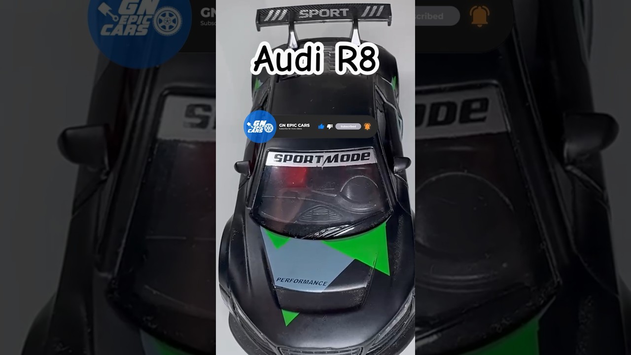 Audi R8 #audi #diecastcars #scalemodelcars #toys #audir8v10 #audir8spyder #cars #carslover #racecar