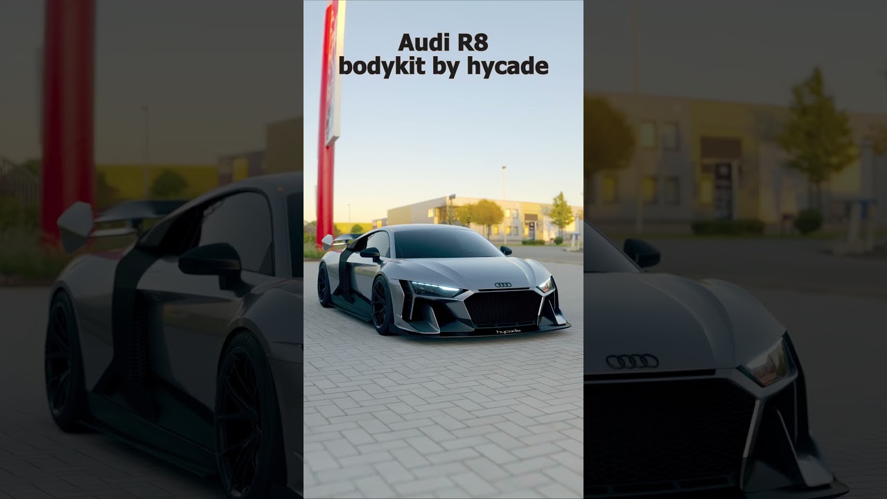 Audi R8 Bodykit by #hycade #the_hycade #audi #quattro #r8 #audir8 #audirs
