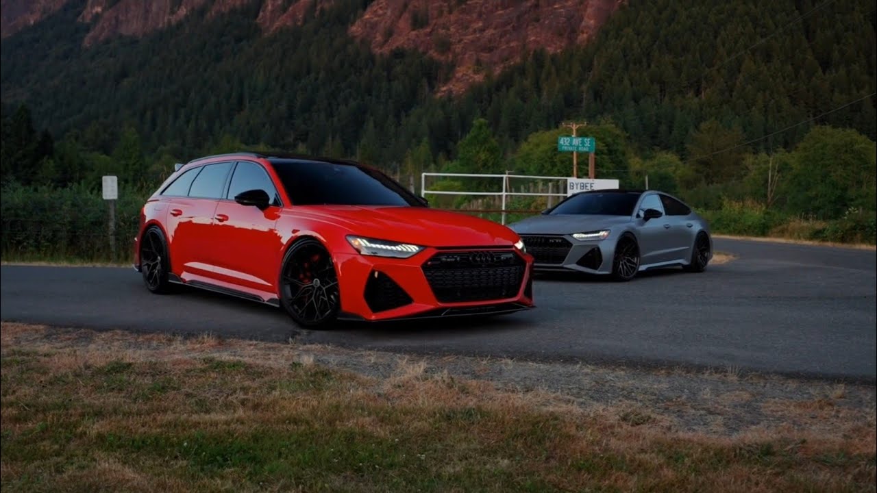 Audi RS6 and Audi RS7 EDIT. Car twixtor 4k