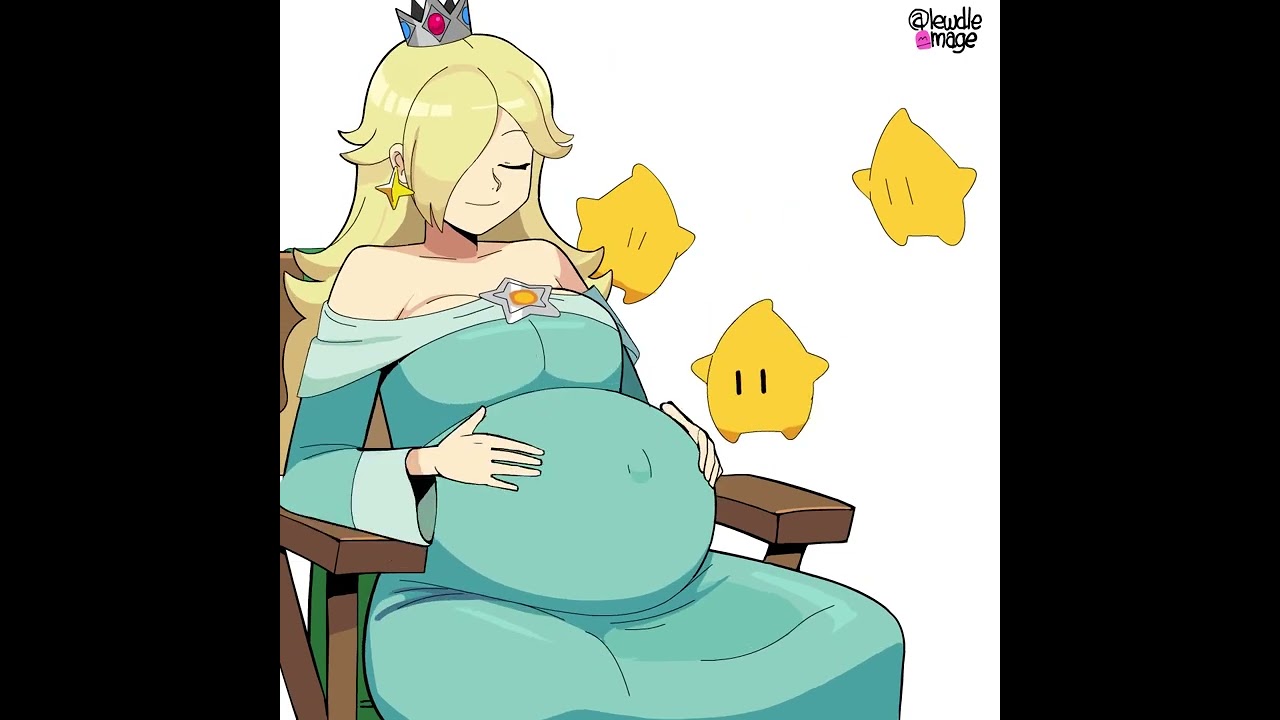 [AUDIO EDIT] Pregnant Rosalina Animation by: LewdleMage (AKA Dr--Worm)
