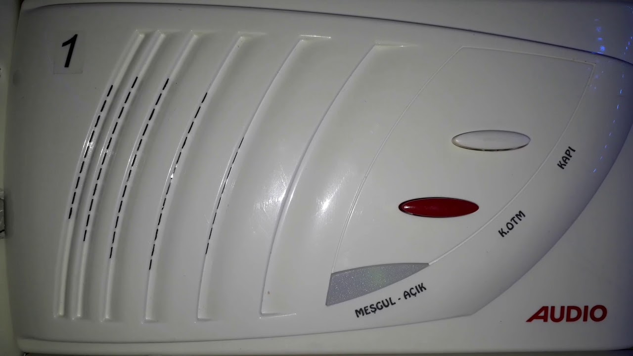 Audio giriş kapısından zil sesi