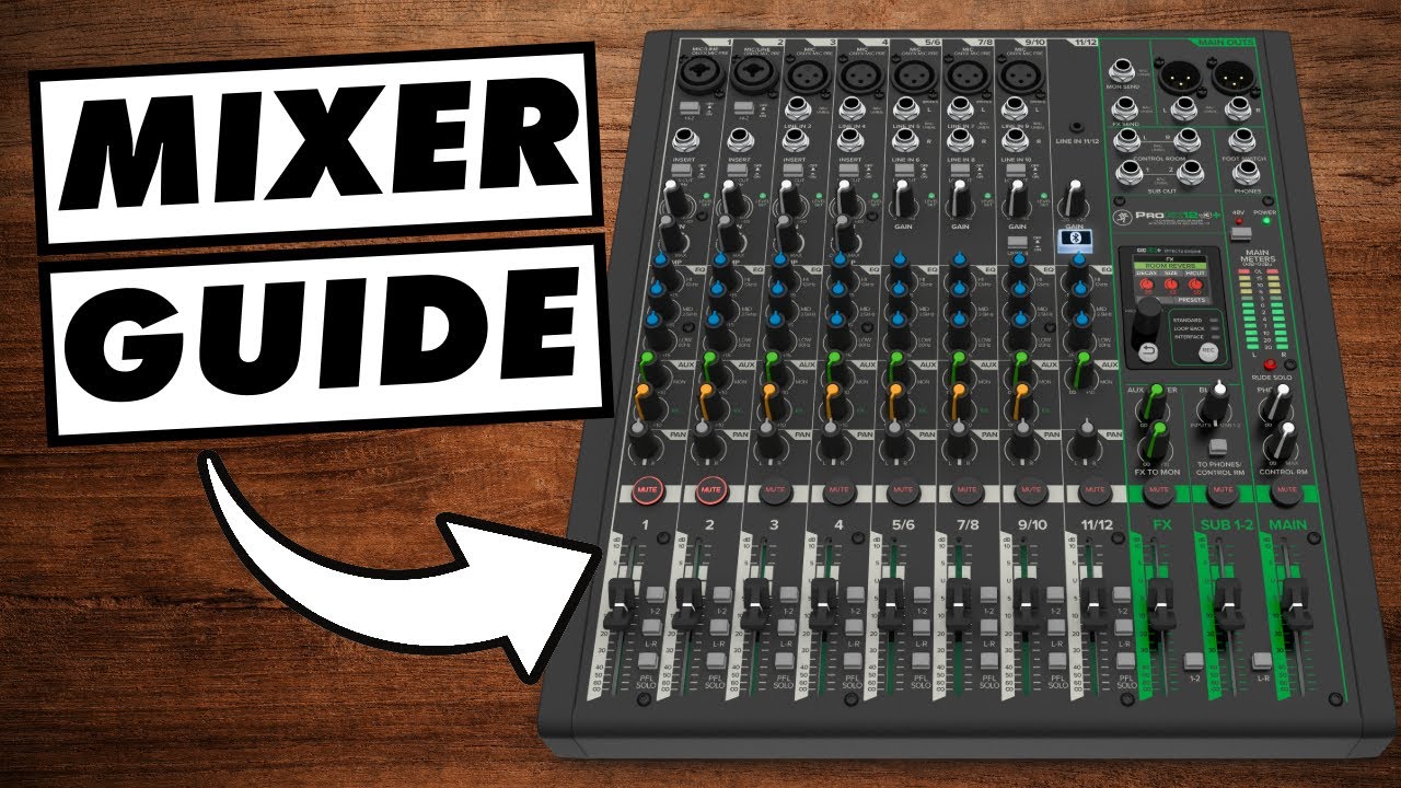 Audio Mixer Setup: A Beginner's Guide