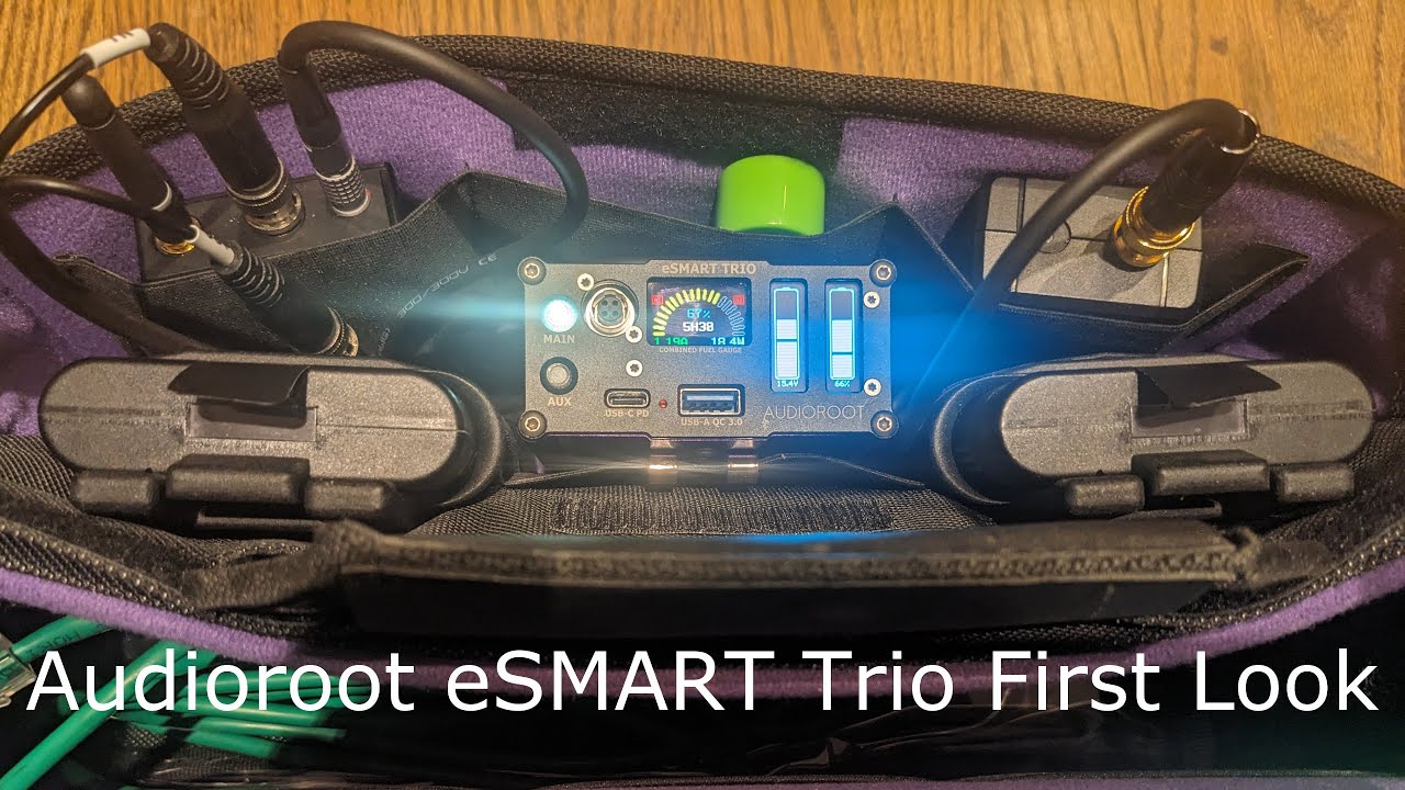 Audioroot eSMART Trio Smart Battery Power Distribution System First Look