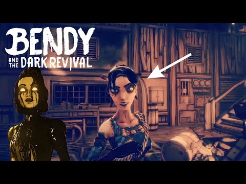 Audrey Meeting Alice Angel | Bendy And The Dark Revival Cutscenes - Joey Drew Studios