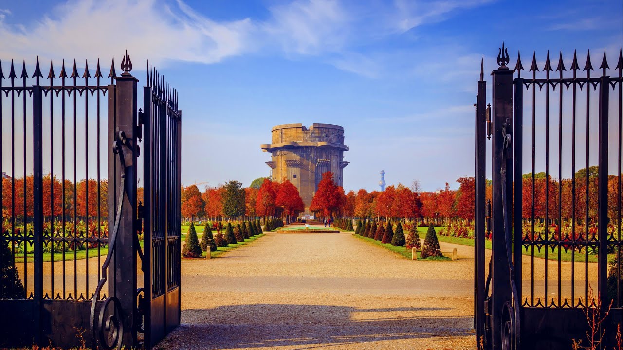 Augarten 📍 (The Some Oldest park in Vienna) 4K-HD