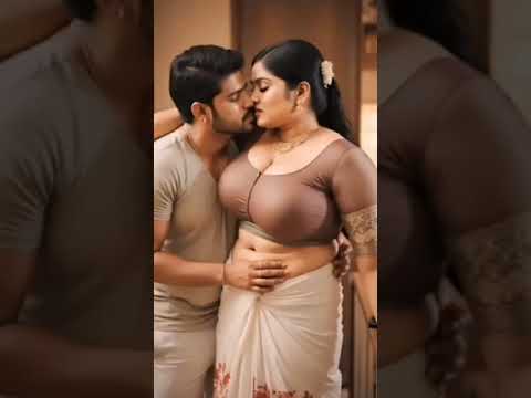 Aunty 💕 lovers Kissing 💋#aunty #kiss #full #shortvideo