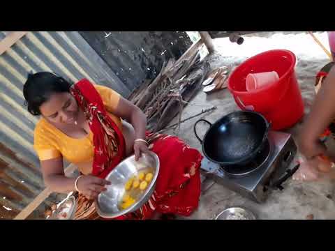 Aunty cooking