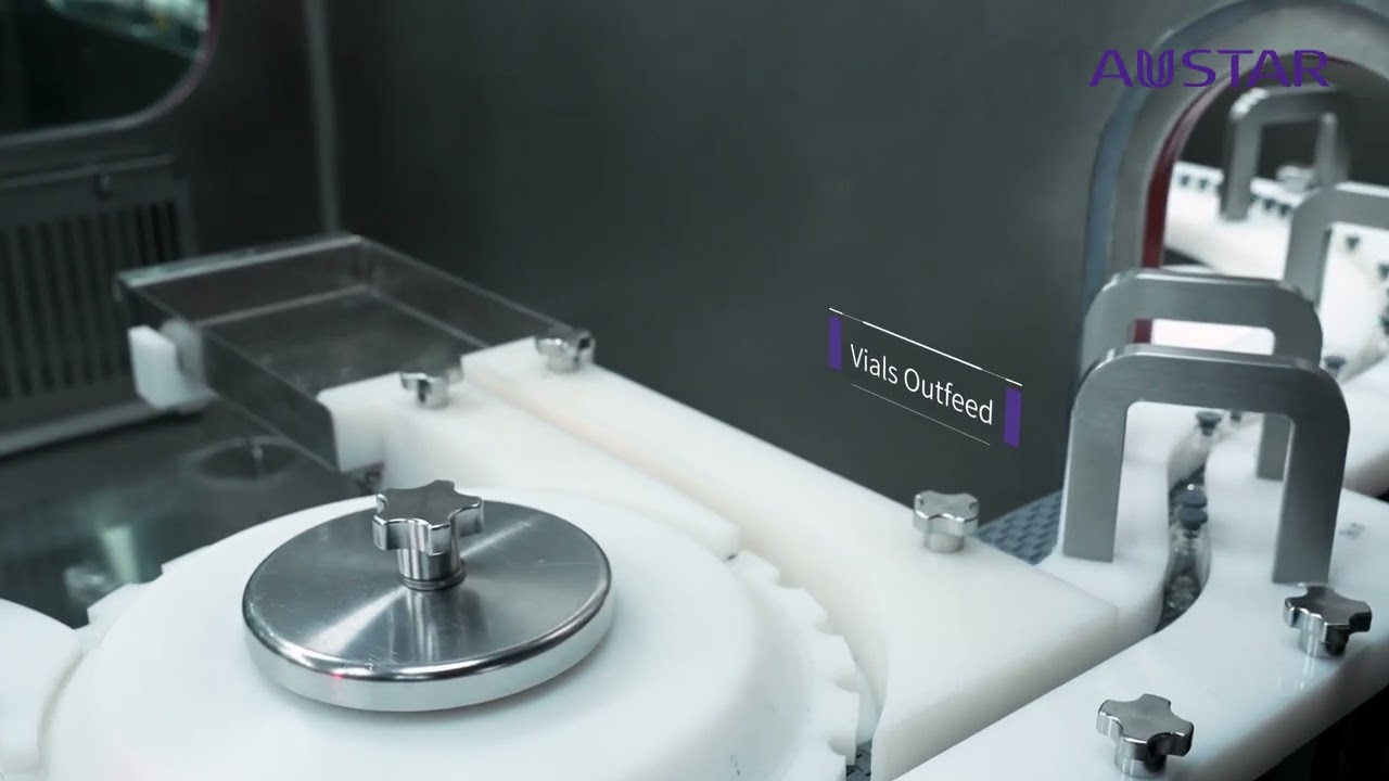 AUSTAR Integrated Solution for Vial Filling & Freeze drying with Isolator