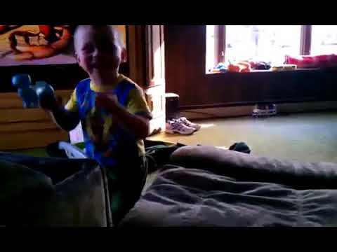 Austin has a 12-minute temper tantrum over naptime