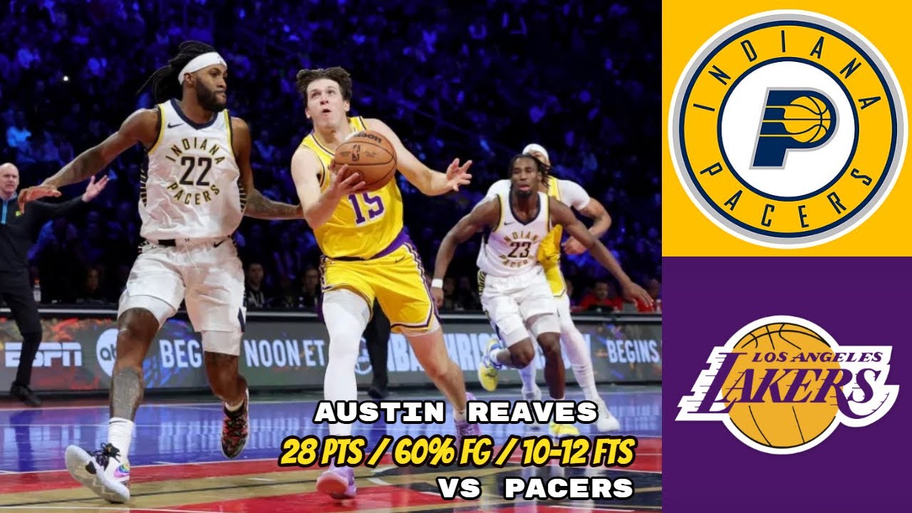 Austin Reaves Highlights VS Indiana Pacers | 28 pts, 60% FG, 10/12 FTS | In-Season Tournament Finals