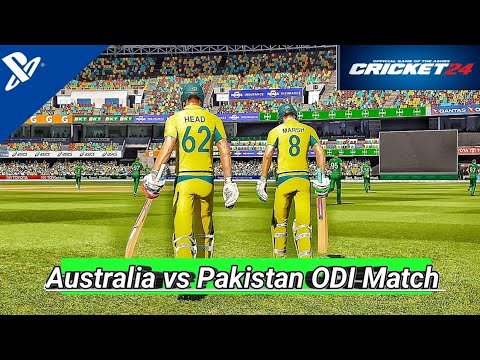 AUSTRALIA VS PAKISTAN ODI MATCH AT PARTH | CRICKET24 | RiktoARGamer