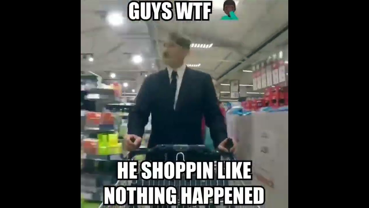 Austrian painter shopping