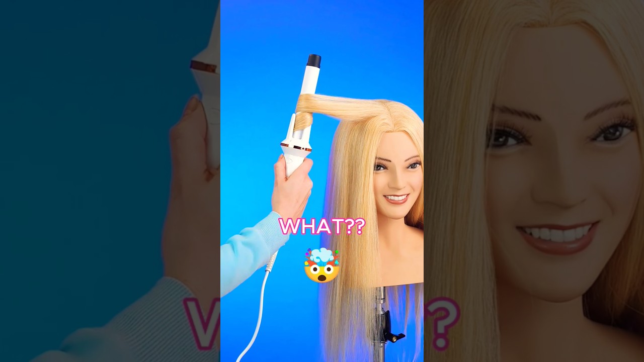 Auto Curler 🤯 #curler #autocurler #frisur #frisuren #frisurentutorial #haare #haartutorial #shorts