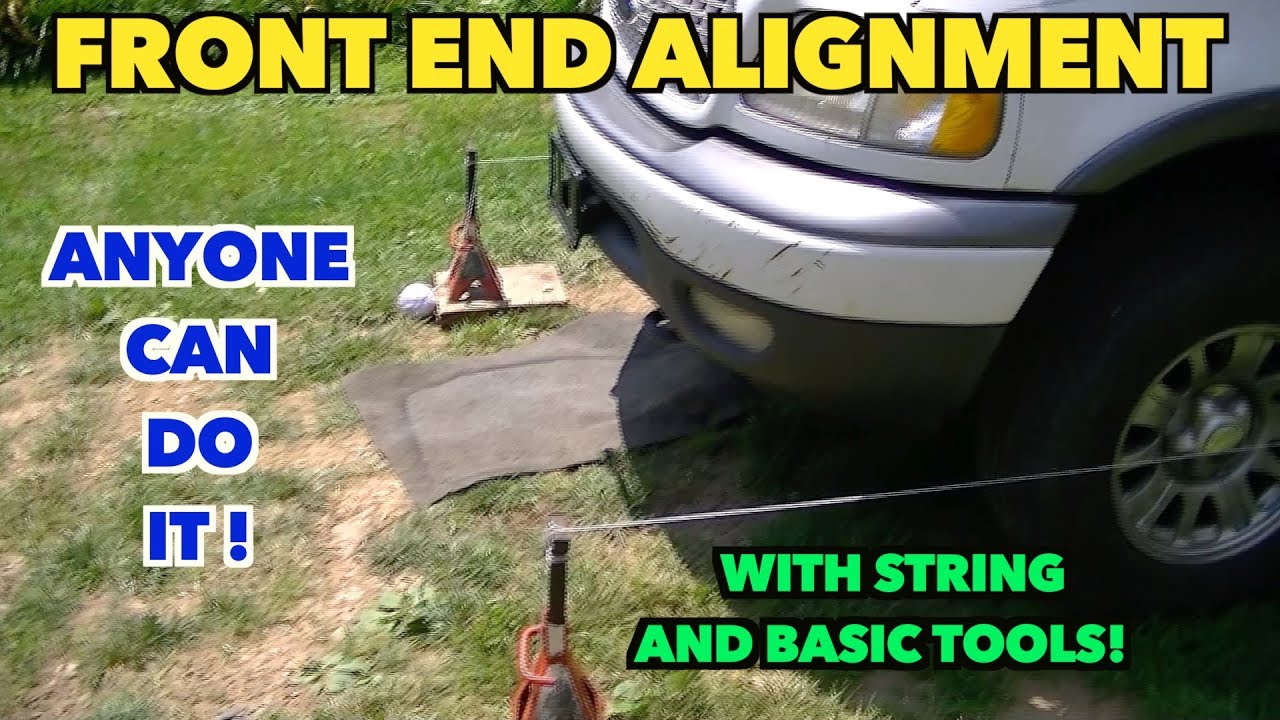 Auto Front End Alignment Made Easy. Do it yourself.