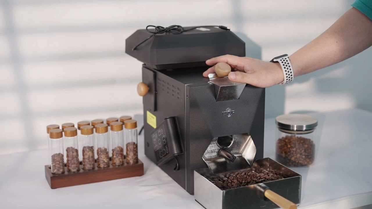 Auto Mode Saves Beginners! ITOP 200g Coffee Roaster CBR-3 - Smokeless, Silent, $0 Luck Needed!