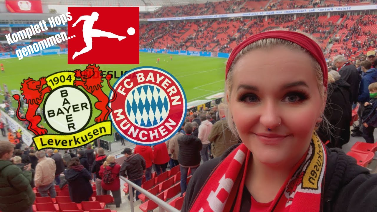 AUTSCH... Komplett hops genommen... Bayer 04 gegen FC Bayern München | StadionVlog